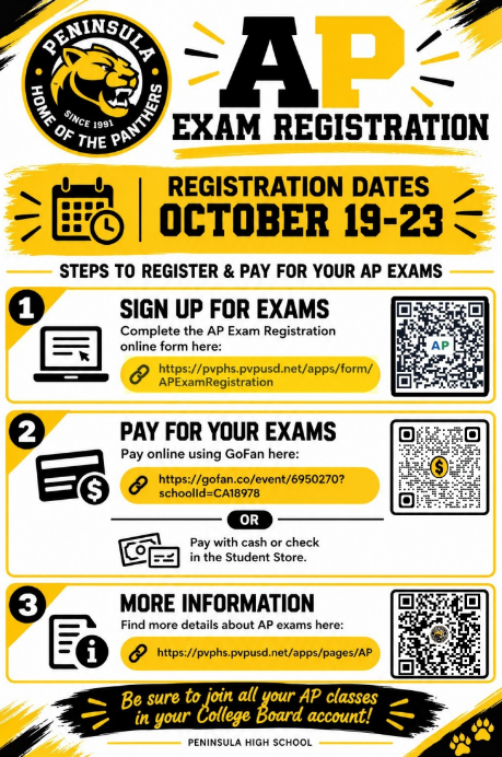 AP EXAM SIGNUPS THIS WEEK! Thumbnail Image