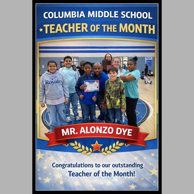 January Teacher of the Month