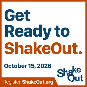 Great California ShakeOut on October 15