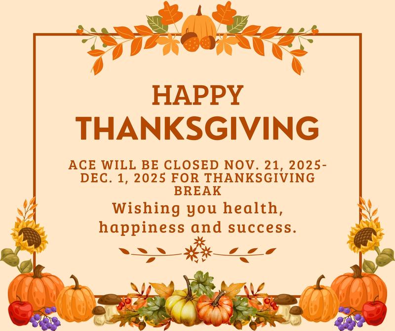 Important Ace Announcement