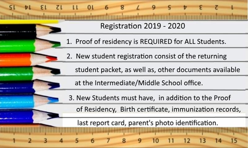 IS/MS Registration Packet 2019-2020 Thumbnail Image
