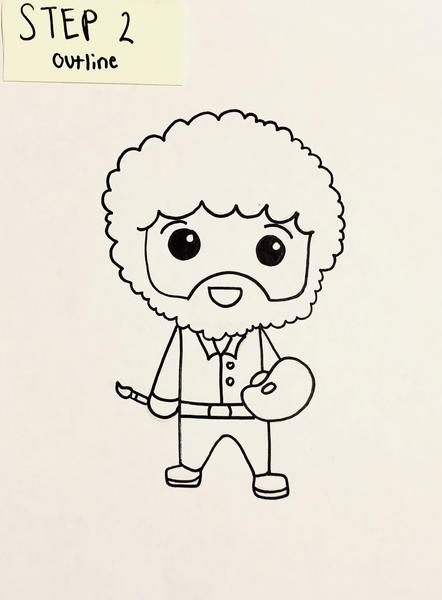 06. Step 2 Bob Ross outline.jpg