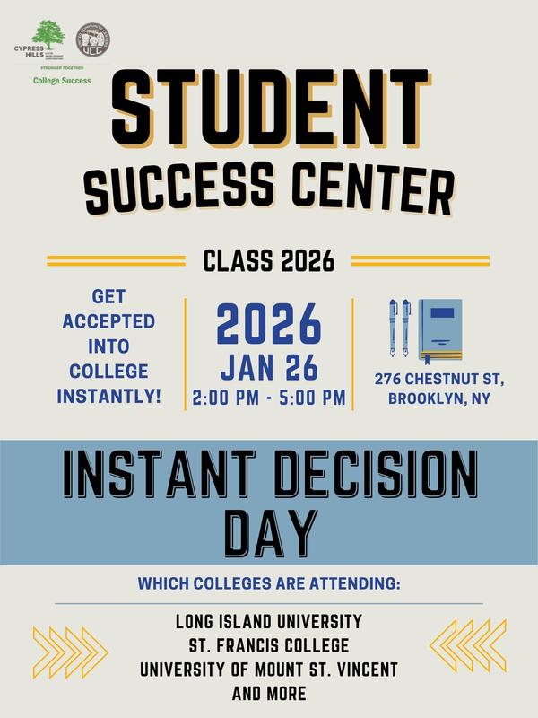 Instant Decision Day on January 26, 2026