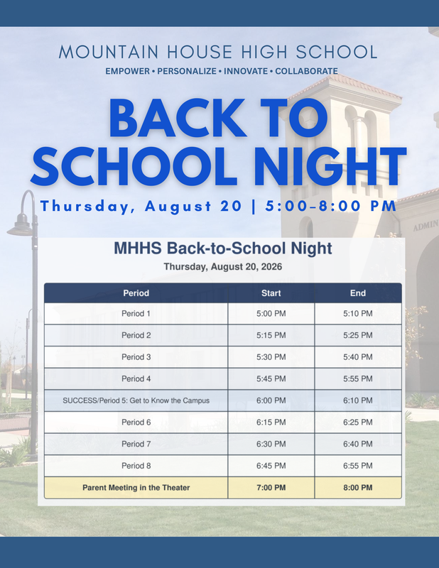 Join us for Back-to-Schoo Night! August 20th @ 5:00PM Featured Photo
