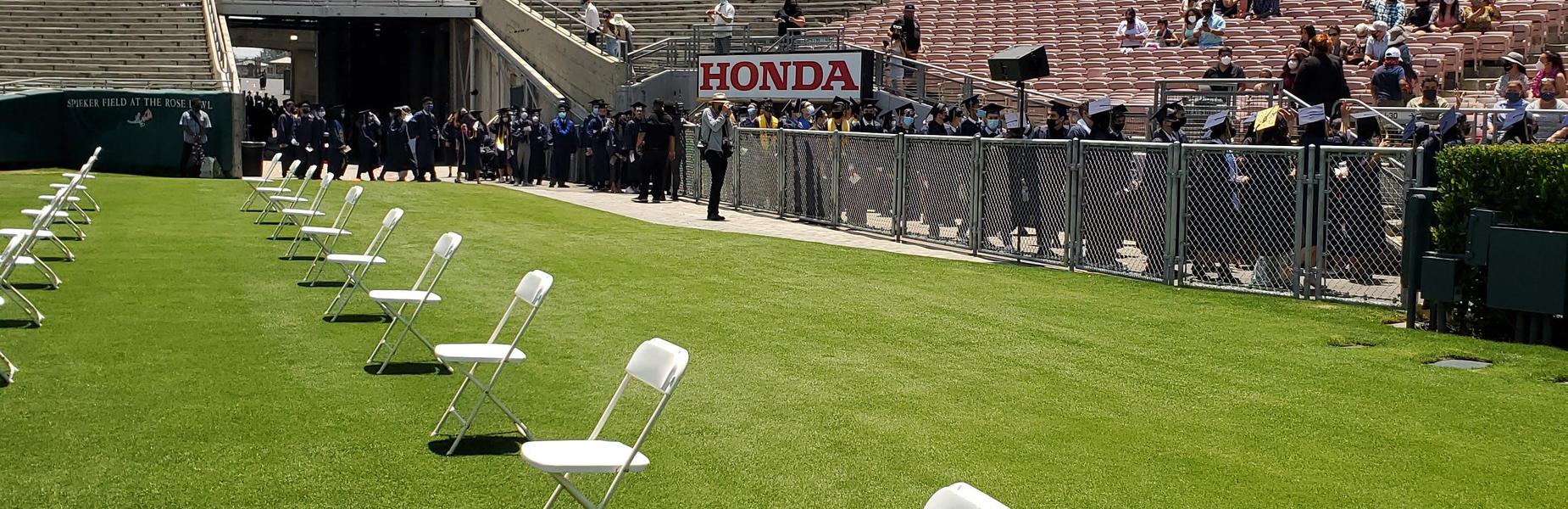 Graduation at the Rose Bowl - May 27, 2021