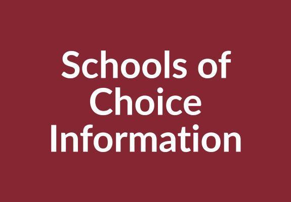 Schools of Choice Information