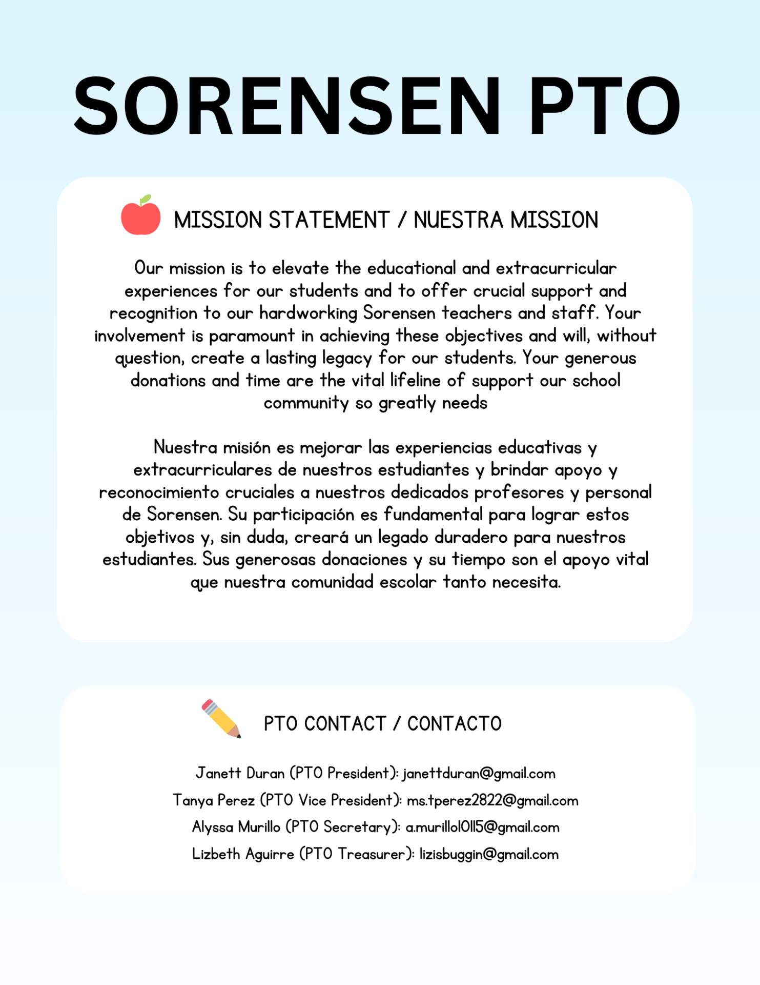 sorensen pto mission