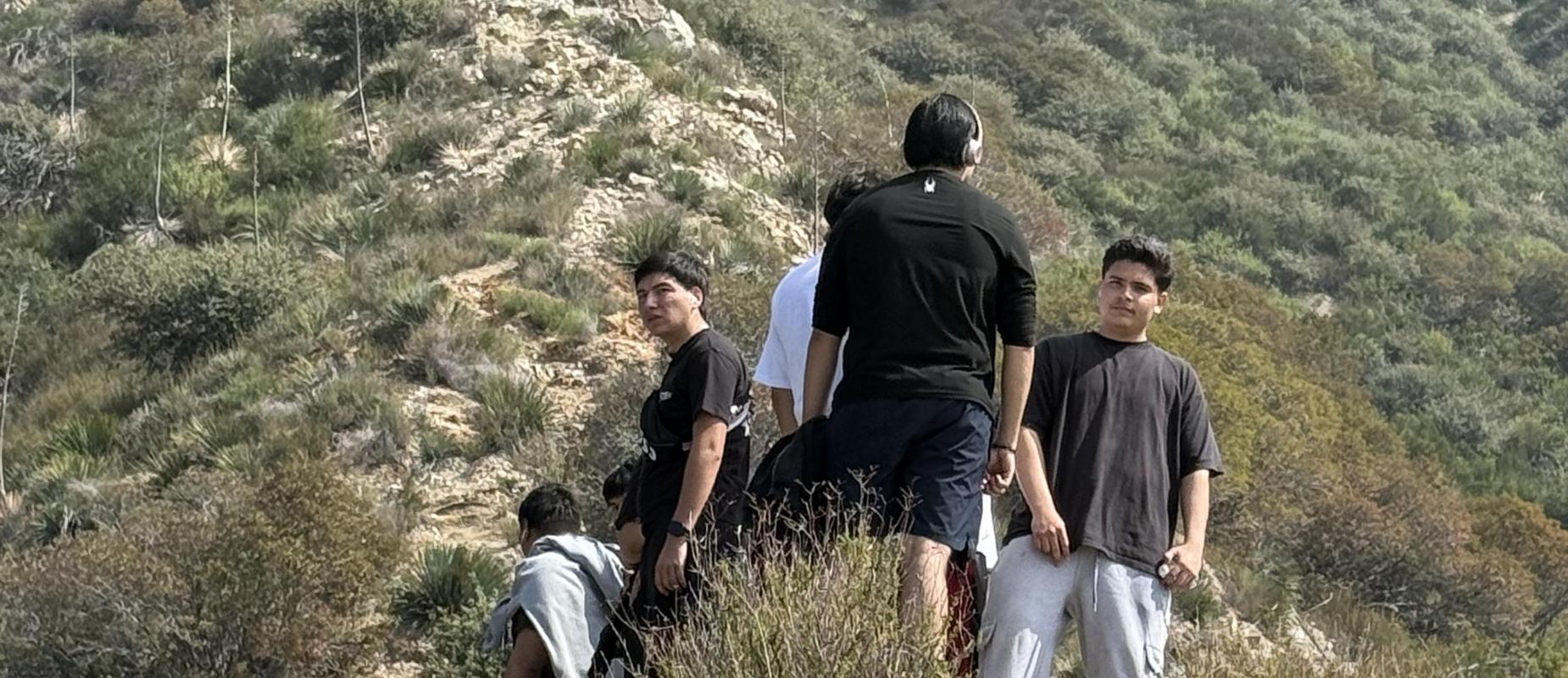 Hiking at Dunsmore Canyon