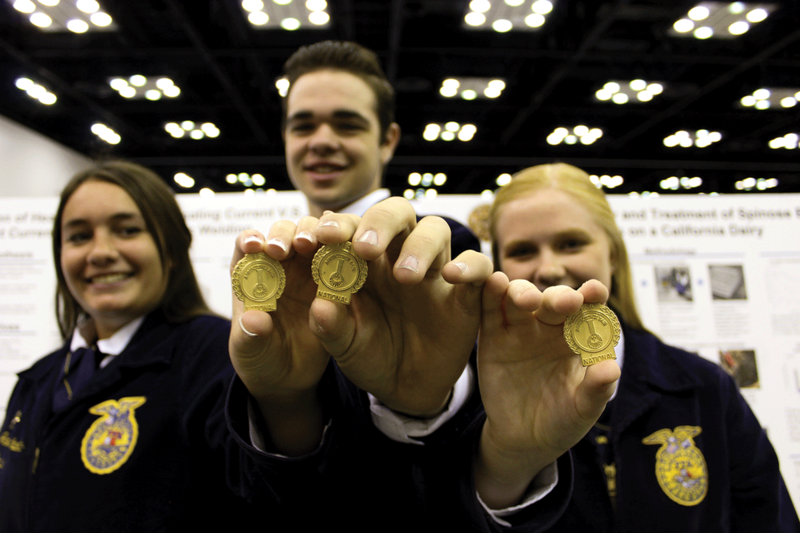 Exeter FFA at convention in Indianapolis