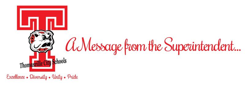 message from superintendent