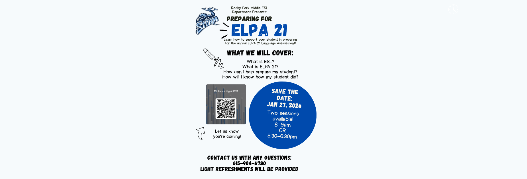 Preparing for ELPA 21 Parent Flyer in English