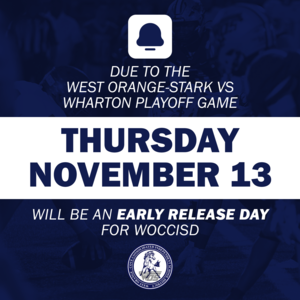 Early Release Announcement