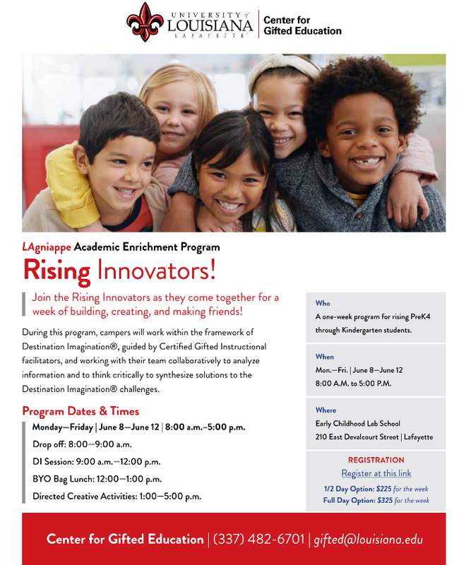 UL Summer Camp Opportunity Featured Photo