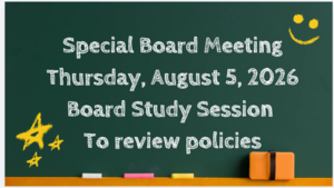 special board meeting graphic