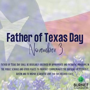 Father of Texas Day Nov 3.jpg