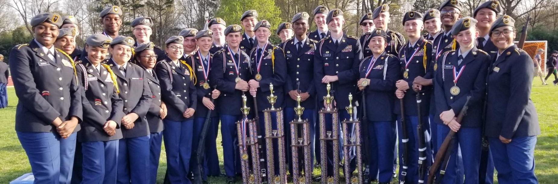 Lakeside High drill team