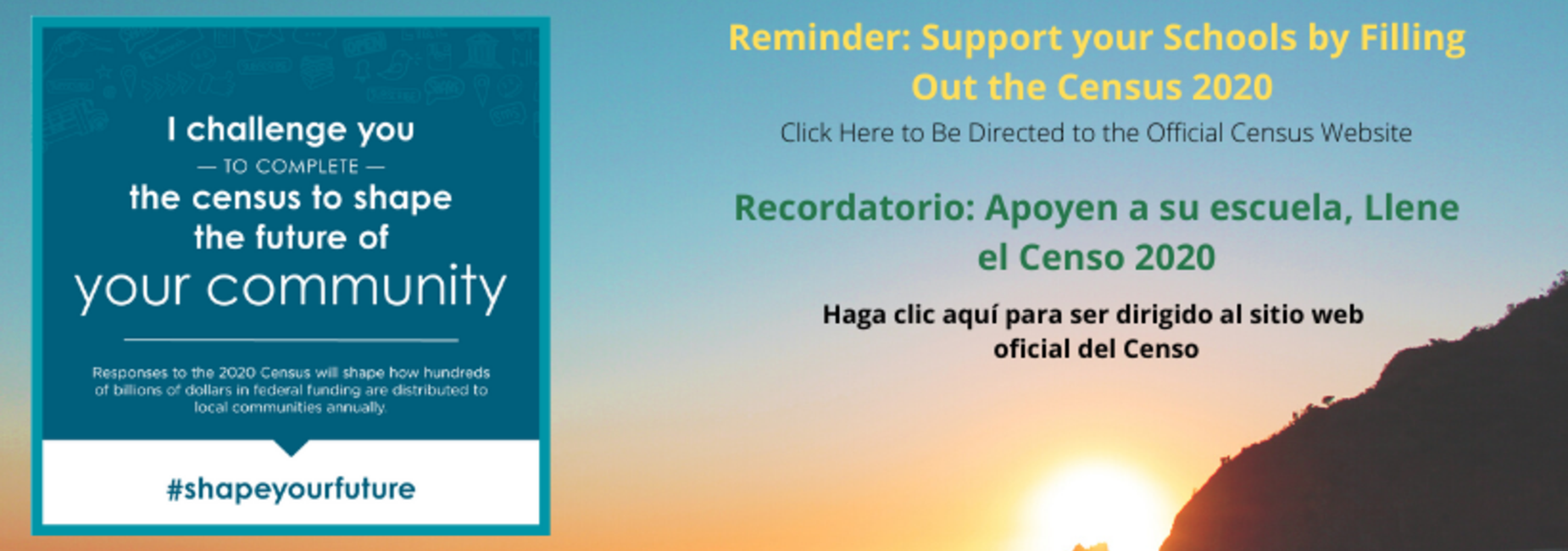 Census Banner with link to Census Page