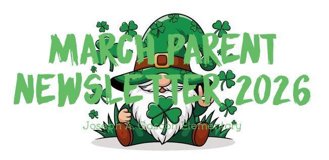 March Parent Newsletter Logo