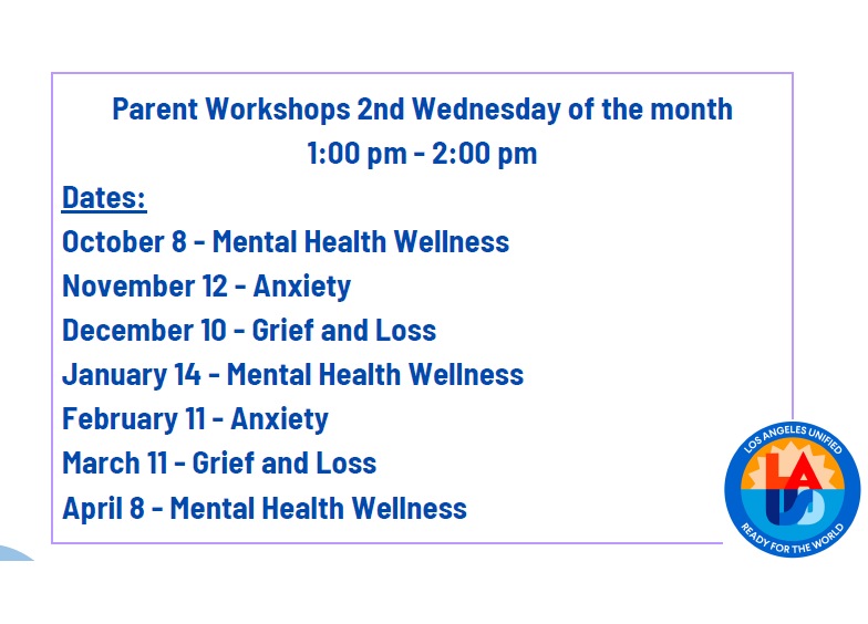 Mental Health Workshops