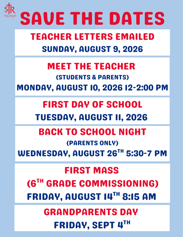 Important Upcoming Dates Featured Photo