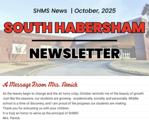 October 2025 Newsletter Screenshot