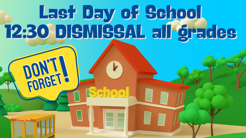 dismissal at 12:30