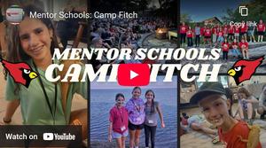 Photos of students at 6th grade camp
