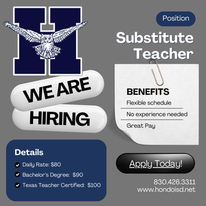 Sub Teacher Flyer