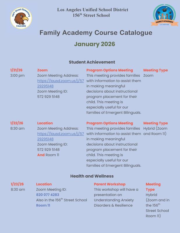 January Course Catalogue