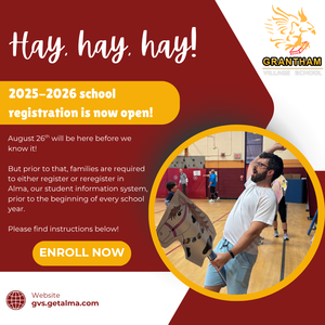School registration is now open