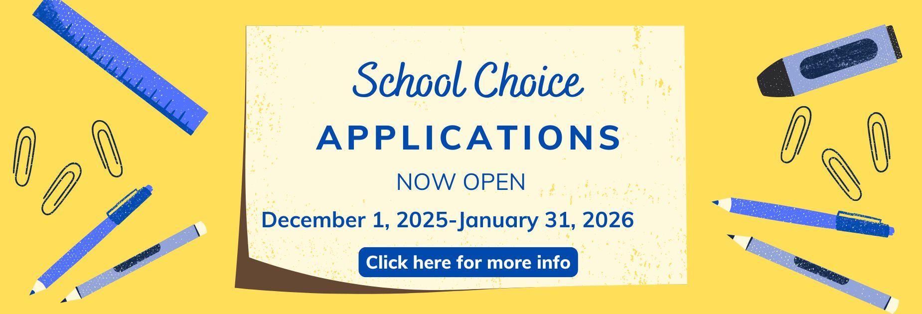 School Choice Applications