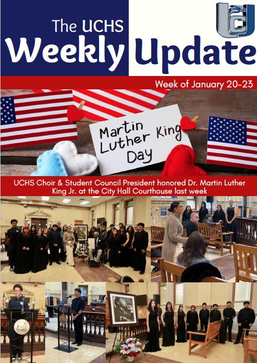 The UCHS Weekly Update: January 20-23, 2026