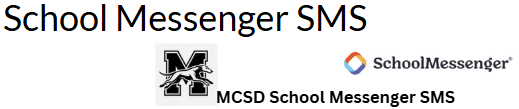 MCSD SMS School Messenger Opt-In
