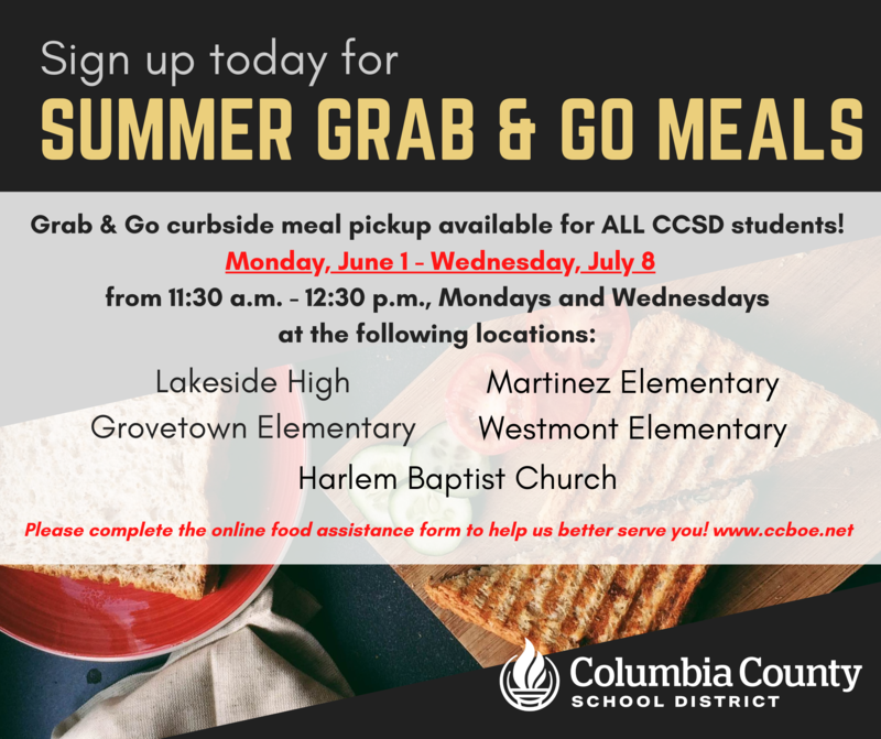 grab and go lunch infographic