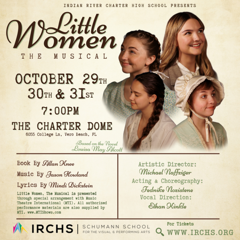 IRCHS Presents Little Women The Musical Tickets On Sale NOW