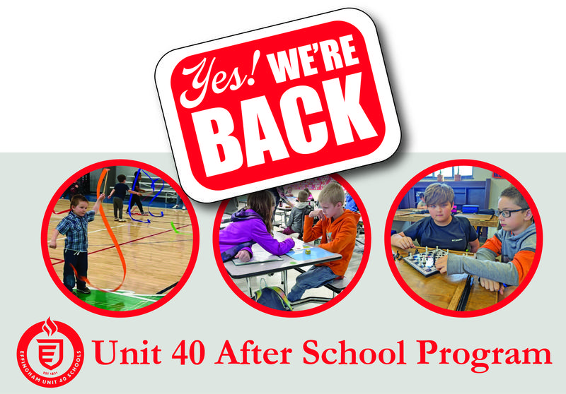 Yes We're Back After School Program