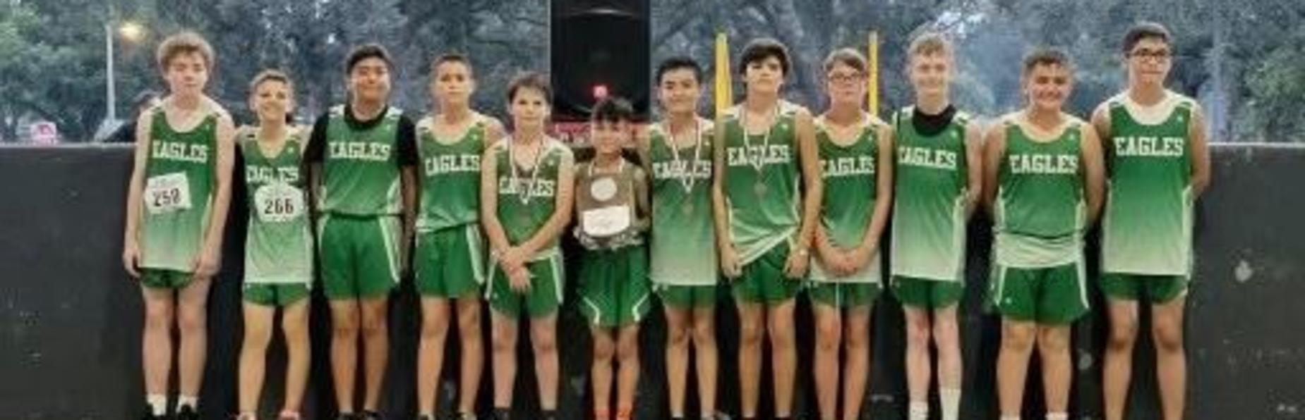 7th grade Boys' Cross Country District Champions