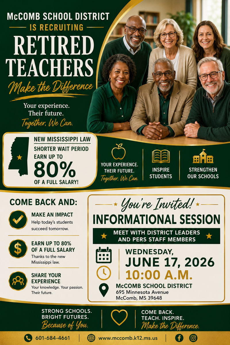 Retired Teachers make a difference!