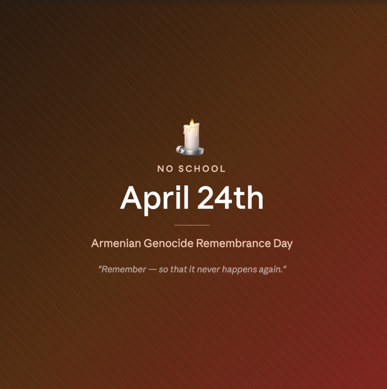 Armenian Genocide Day
