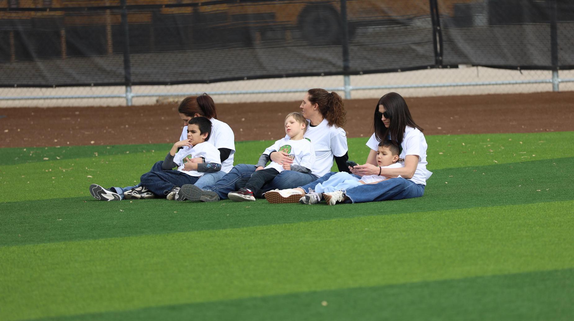 Students and teachers enjoying the Inspirational Indians game