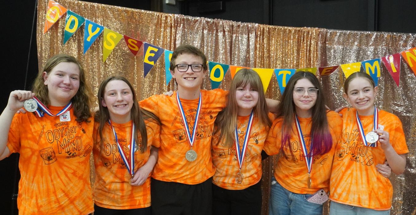 An Odyssey of the Mind team, made up of mostly middle school students, advances to the world finals.