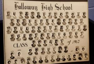 Composite photo of 1967 grad class.