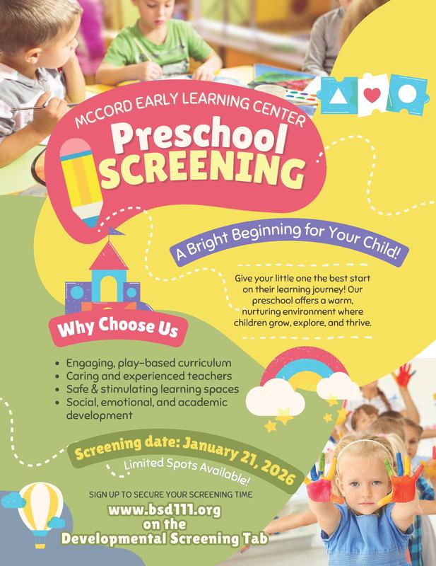 preschool screening january
