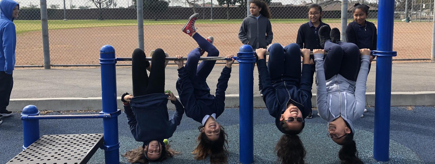 Girls on Playground