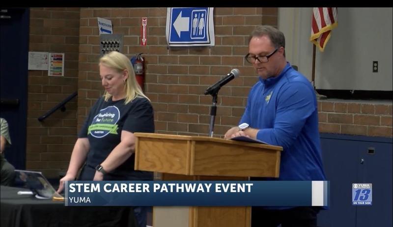 Crane Middle School STEM Event Shooting for the Stars!