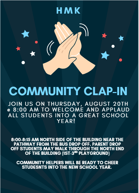 HMK Community Clap In Featured Photo