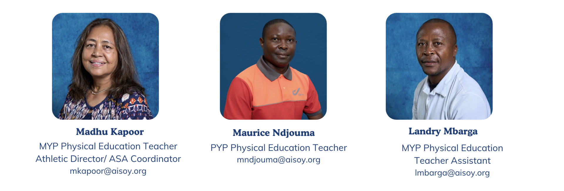 Physical Education Teachers