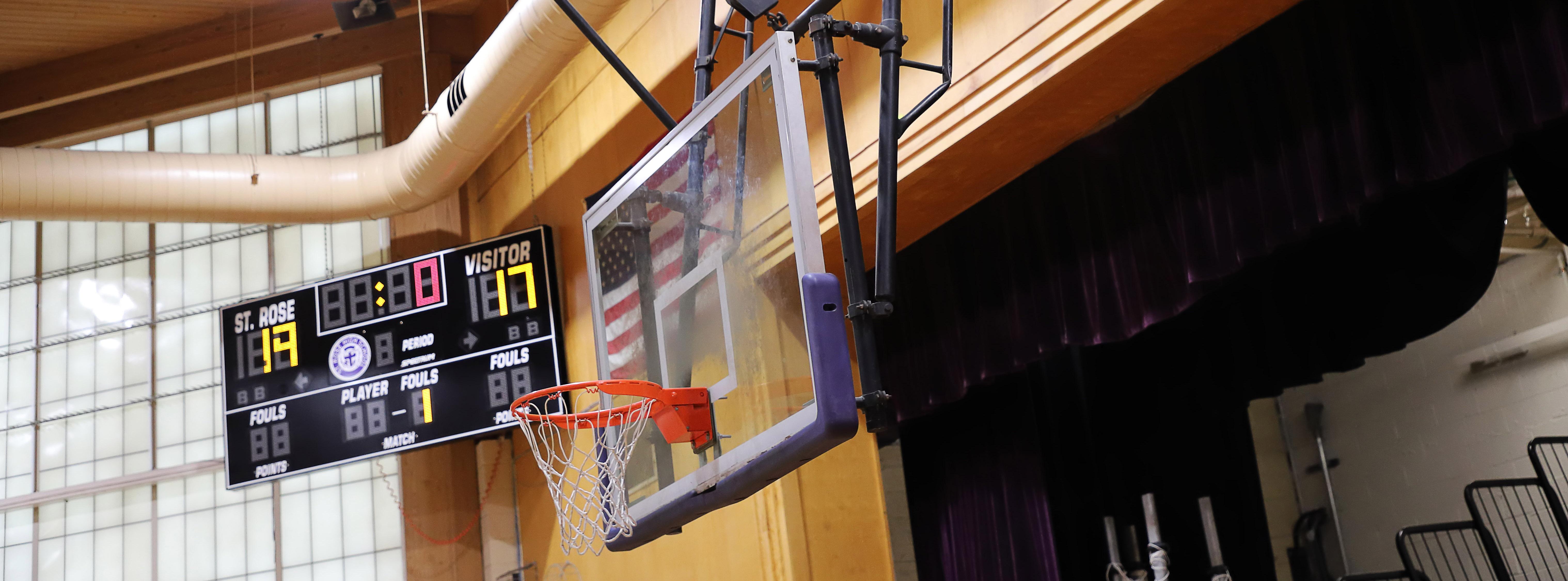 Gym photo/ basketball hoop