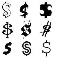 dollar signs