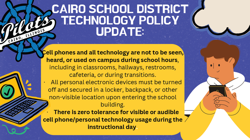 Cairo School District Technology Policy Update